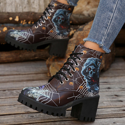 Patchwork Belted Round Comfortable Out Door Shoes(3 Colors)