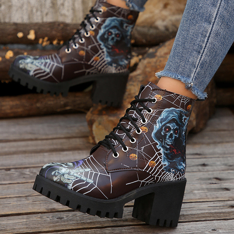 Patchwork Belted Round Comfortable Out Door Shoes(3 Colors)