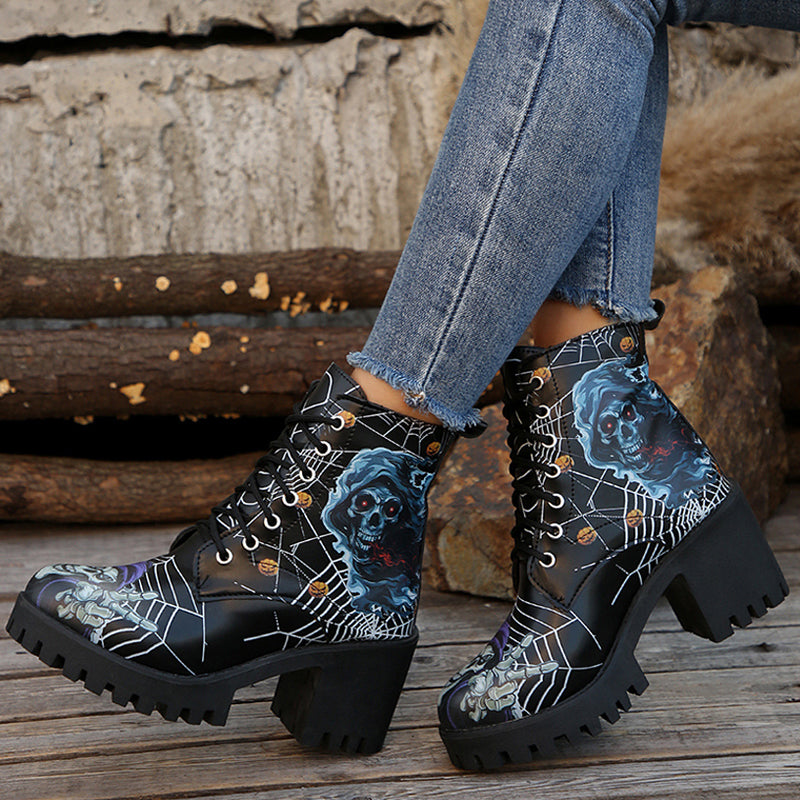 Patchwork Belted Round Comfortable Out Door Shoes(3 Colors)