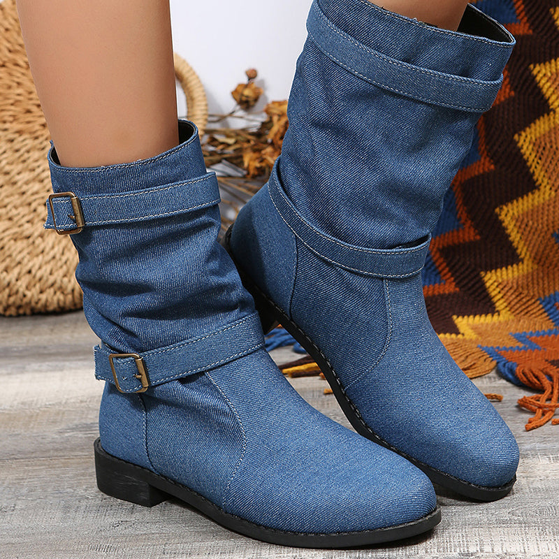Patchwork Round Comfortable Out Door Shoes