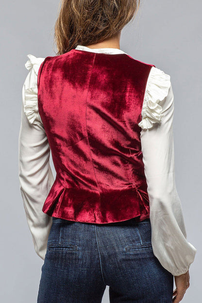 Daily Buttons V Neck Waistcoats(no Shirt)(3 Colors)