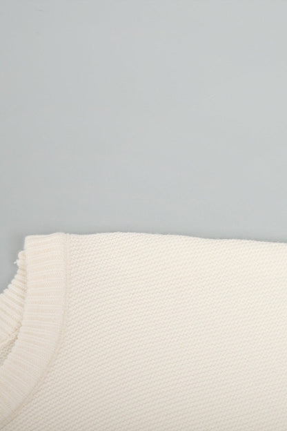 Daily Weave O Neck Sweaters
