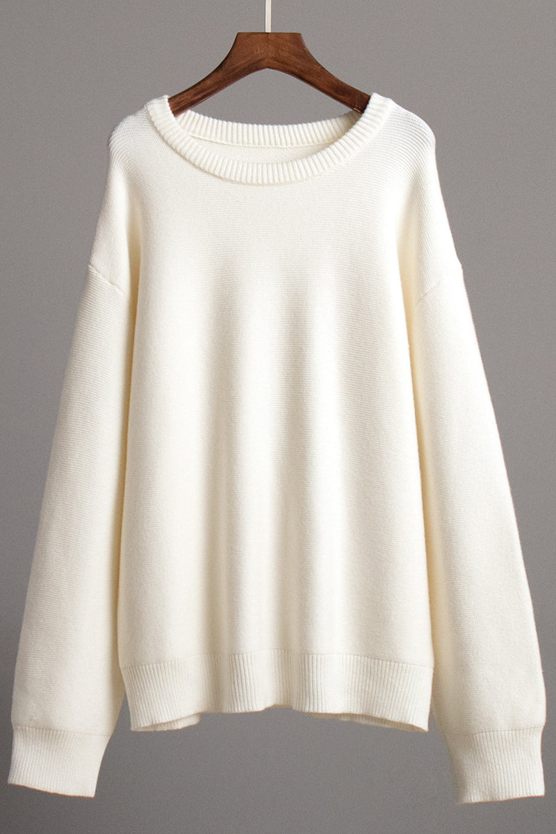 Daily Weave O Neck Sweaters