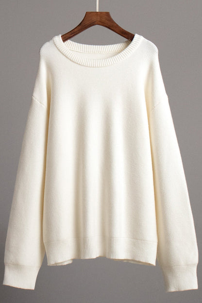 Daily Weave O Neck Sweaters