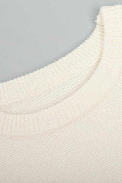 Daily Weave O Neck Sweaters