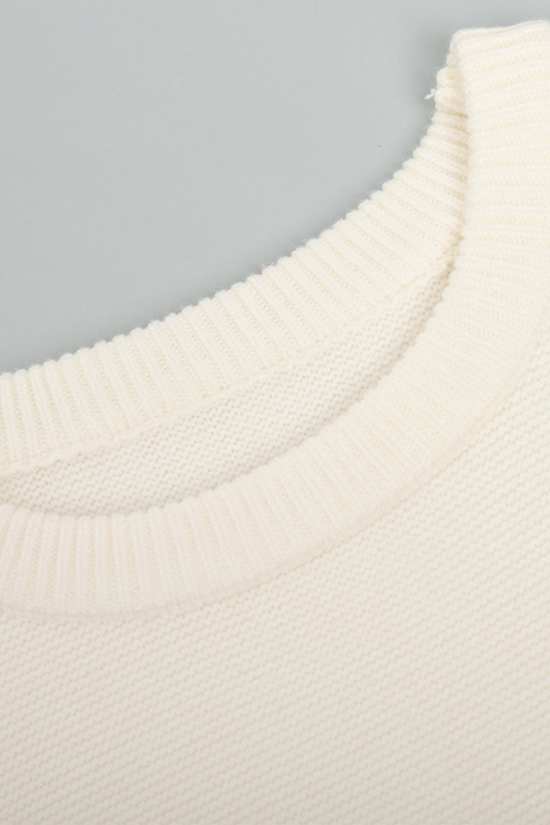 Daily Weave O Neck Sweaters