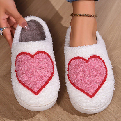 Patchwork Round Keep Warm Comfortable Shoes(4 Colors)