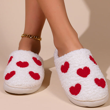 Patchwork Round Keep Warm Comfortable Shoes(4 Colors)