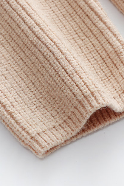 Color Weave V Neck Sweaters(5 Colors)