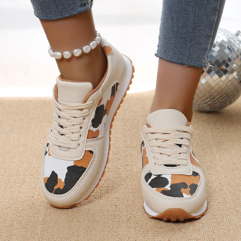 Strap Design Closed Sport Shoes(4 Colors)