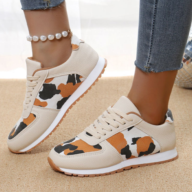 Strap Design Closed Sport Shoes(4 Colors)