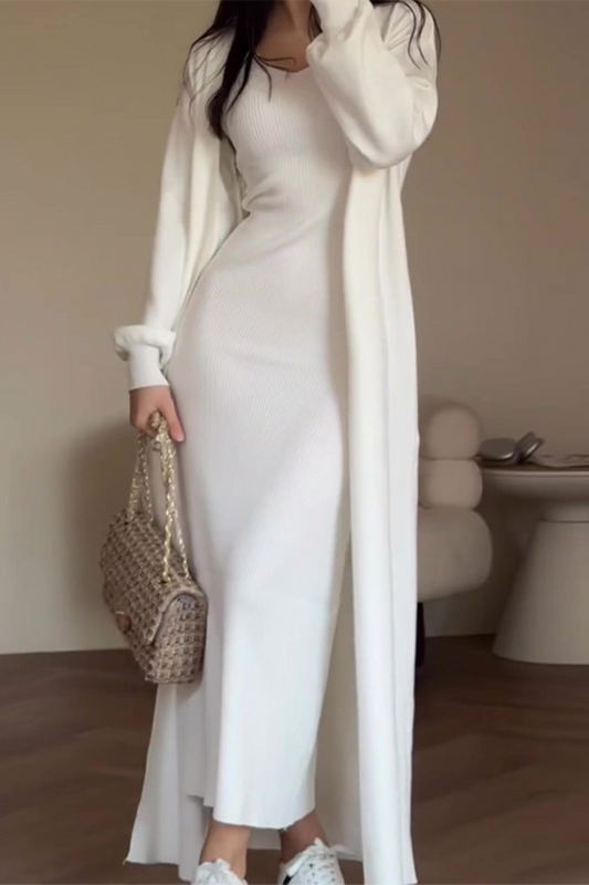 Milena – O-neck Long Sleeve Two-piece Set