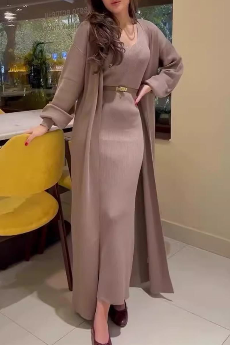 Milena – O-neck Long Sleeve Two-piece Set