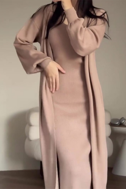 Milena – O-neck Long Sleeve Two-piece Set