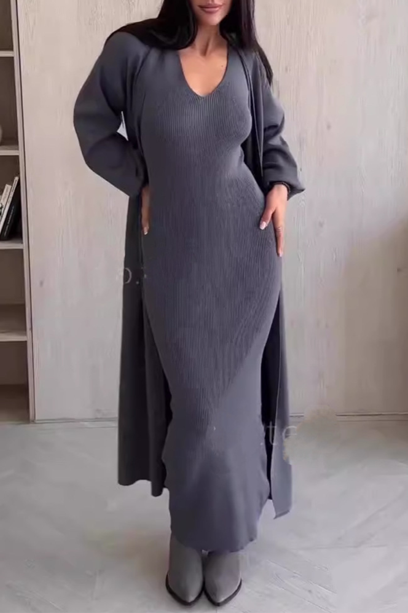Milena – O-neck Long Sleeve Two-piece Set