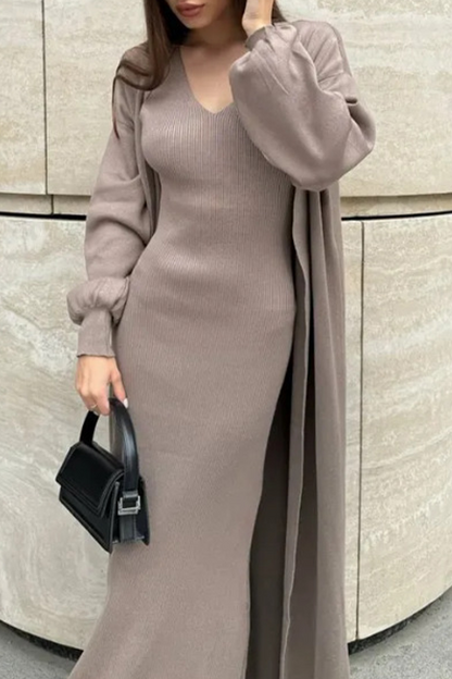 Milena – O-neck Long Sleeve Two-piece Set