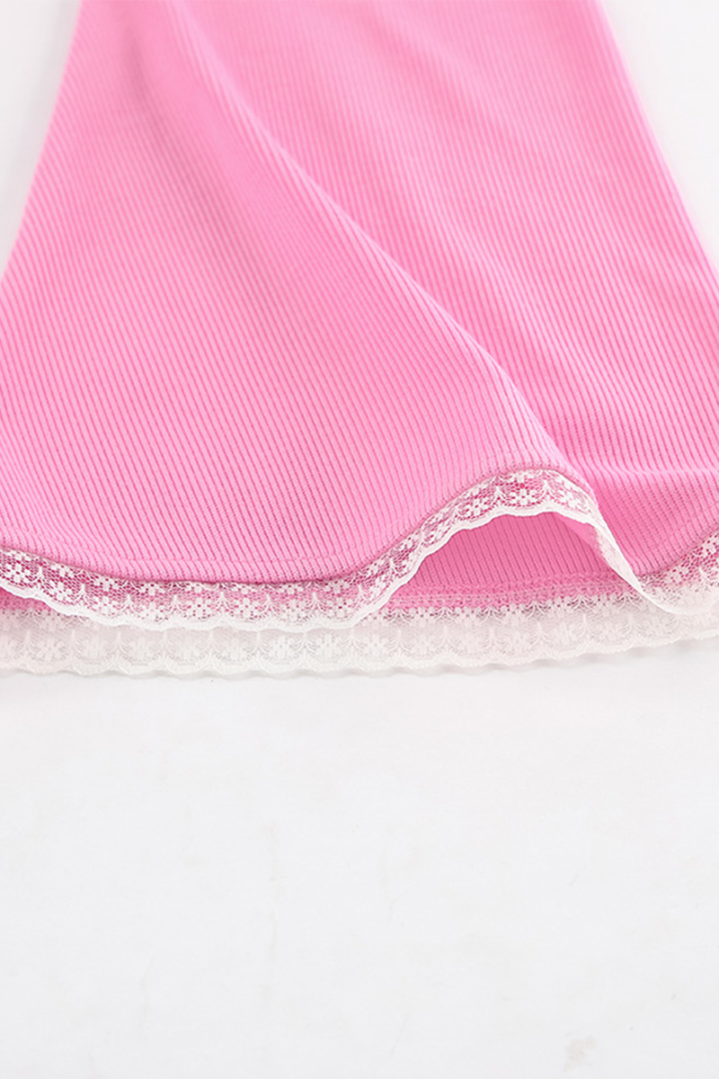 Lace Patchwork Potholes Off Shoulder Waist Skirt Dresses
