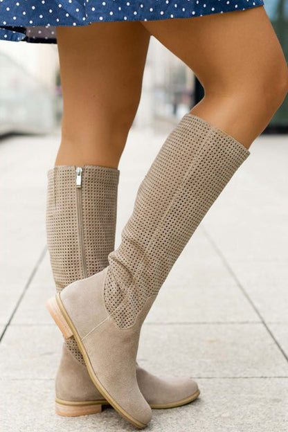 Daily Hollow Out Breathable Round Comfortable Shoes