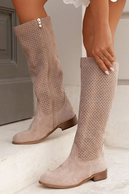 Daily Hollow Out Breathable Round Comfortable Shoes