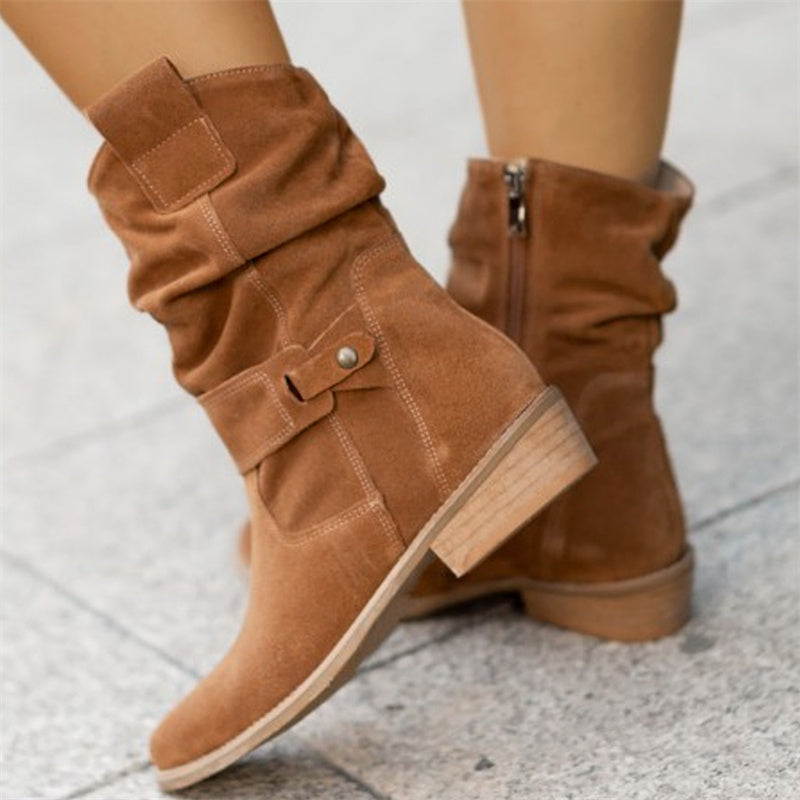 Daily Patchwork Pointed Comfortable Shoes(3 Colors)
