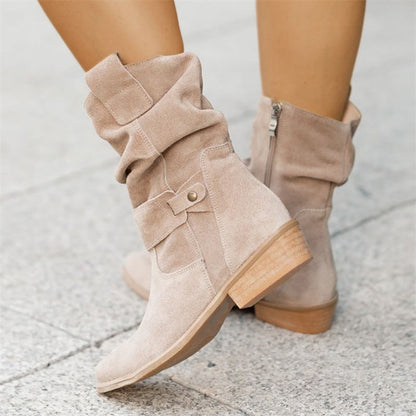 Daily Patchwork Pointed Comfortable Shoes(3 Colors)