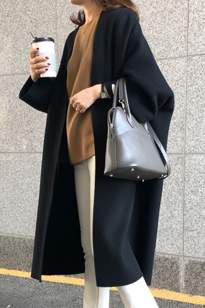 Street Pocket Cardigan Collar Outerwear(6 Colors)