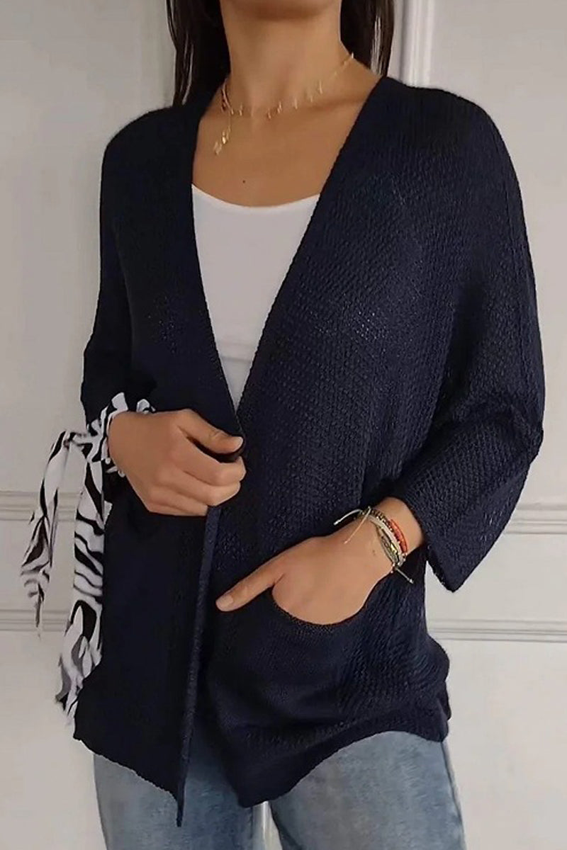 Color Pocket Cardigan Outerwear(7 Colors)