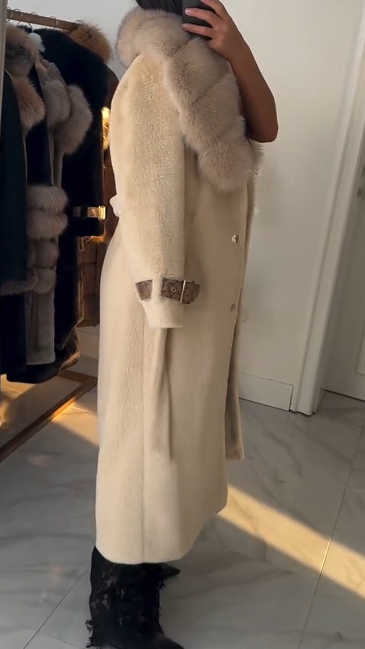 Fur Collar Temperament Coat