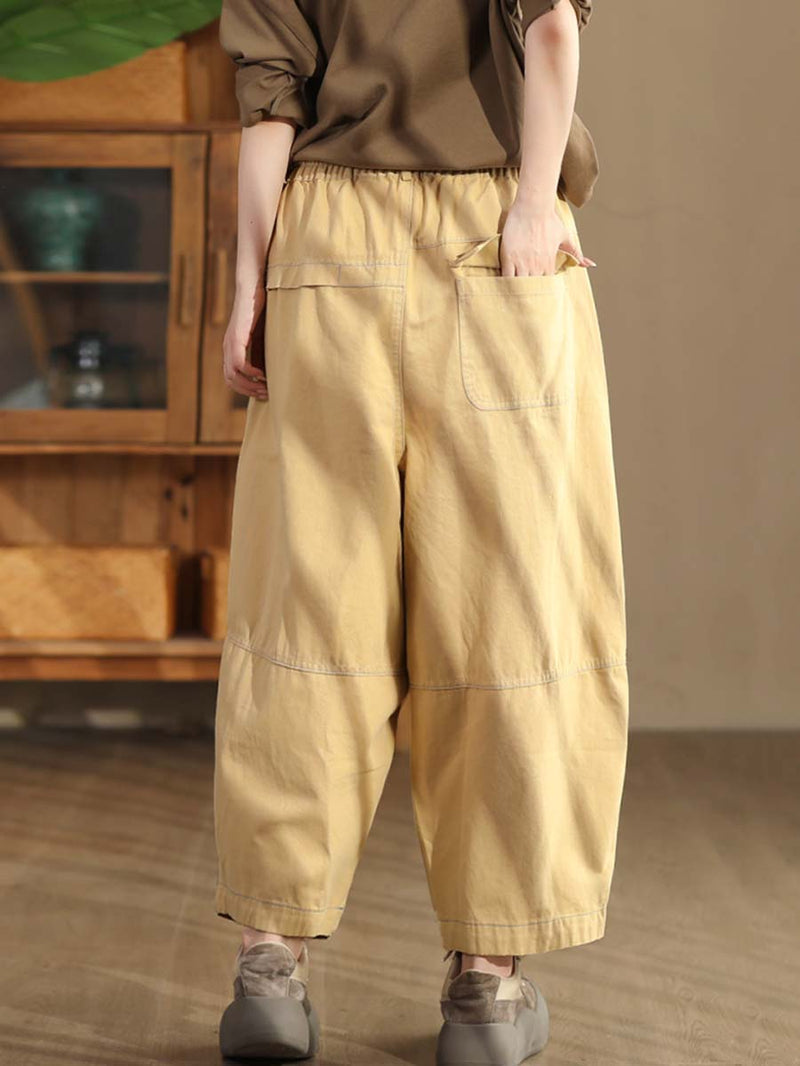 Autumn Commute Loose Harem Pants At1070