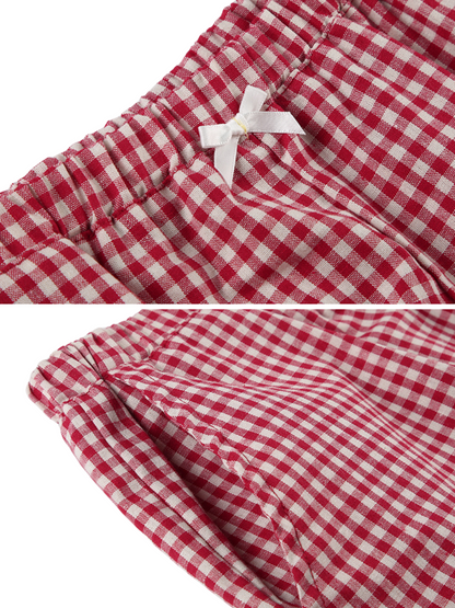 Aluna Plaid Shorts
