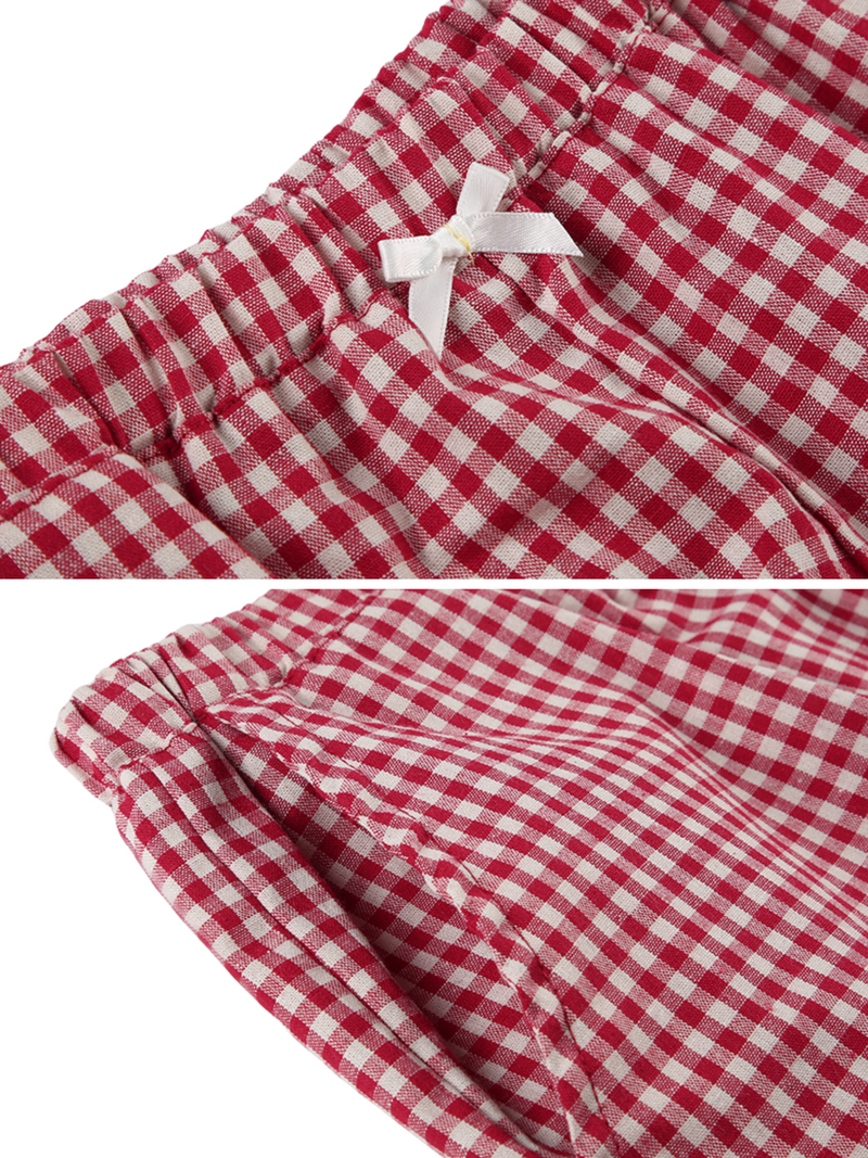 Aluna Plaid Shorts
