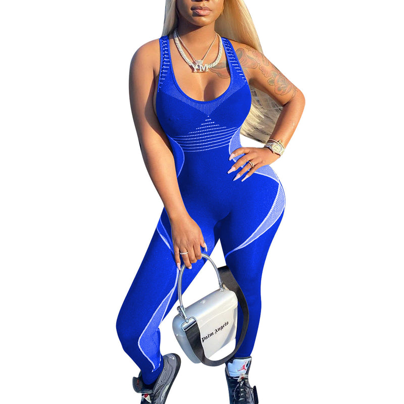 Clothing Fitness Sports Tight Jumpsuit