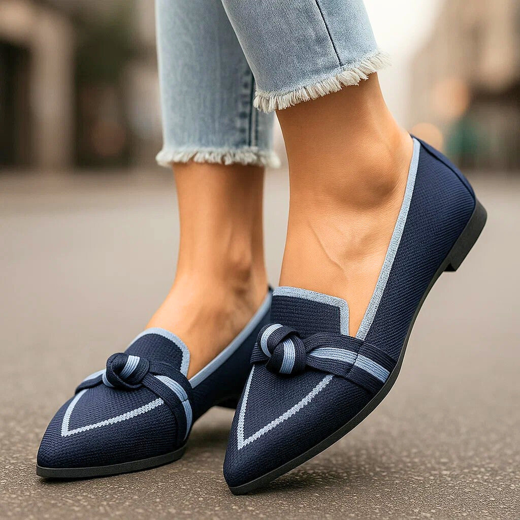 Valentina Knit Flats
