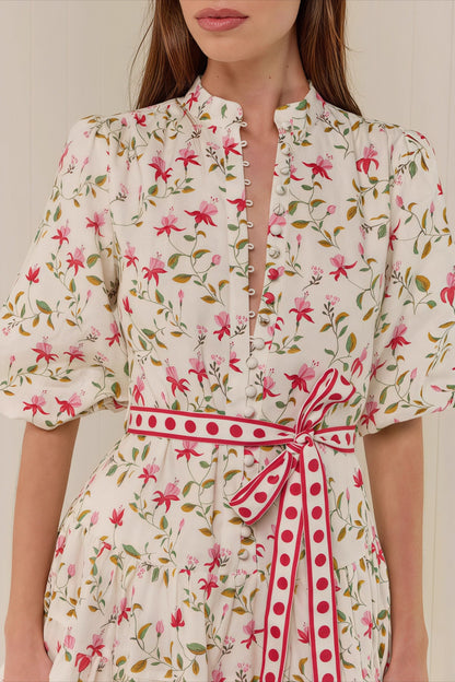 Linen Lace-up Belted Summer Beach Mini Dress