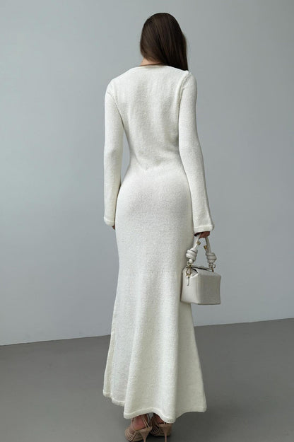 Long Sleeve Maxi Sweater Dress