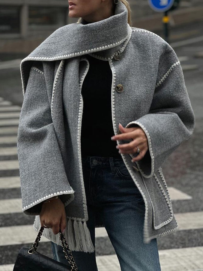 Scarf Tassel Coats