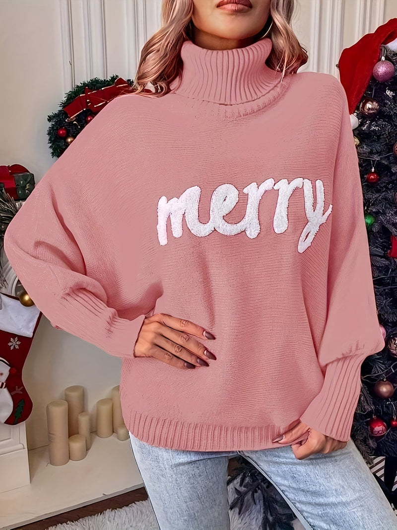 Batwing Sleeve Pullover Sweater Yo2874