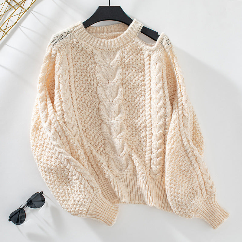 Caro™ | Sweater (off-shoulder)