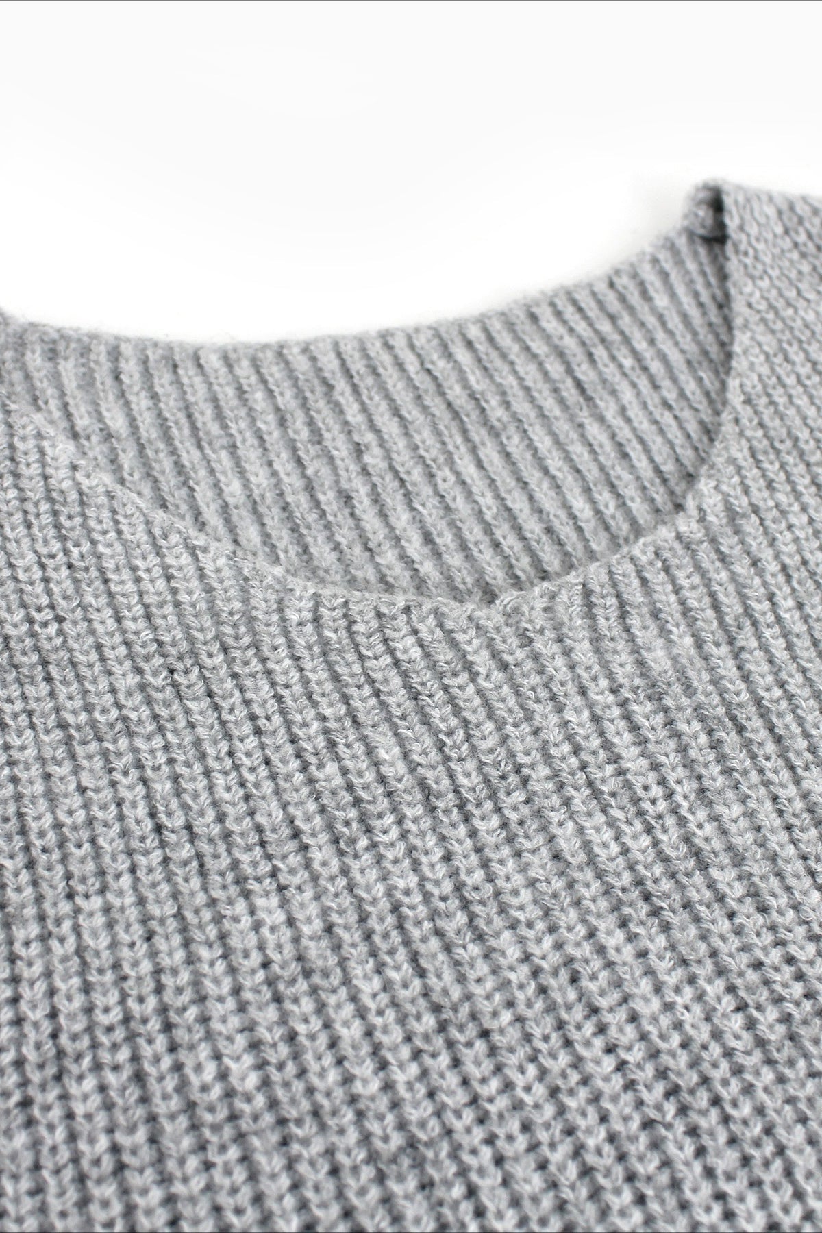 Two-piece Knit Sweater Vest & Cardigan Dress Sweater Dress