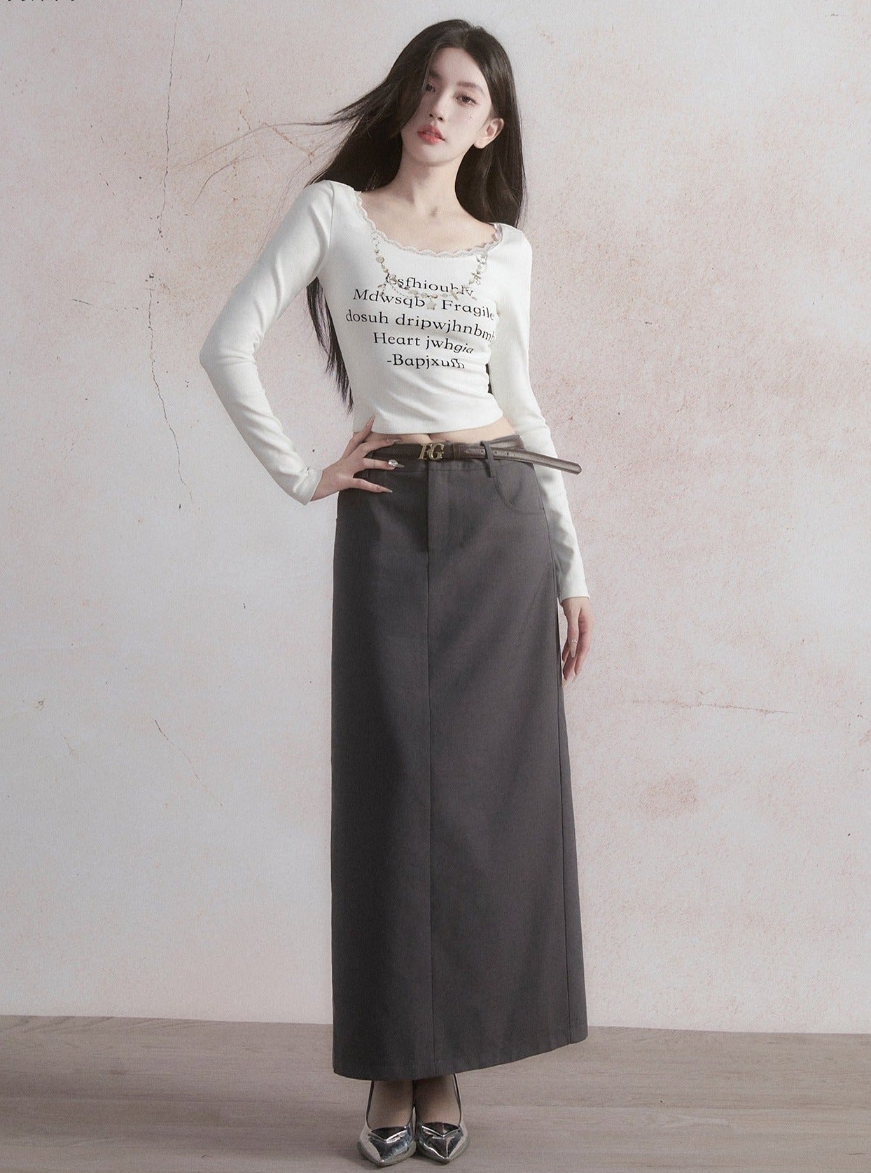 Classic A-line Maxi Skirt