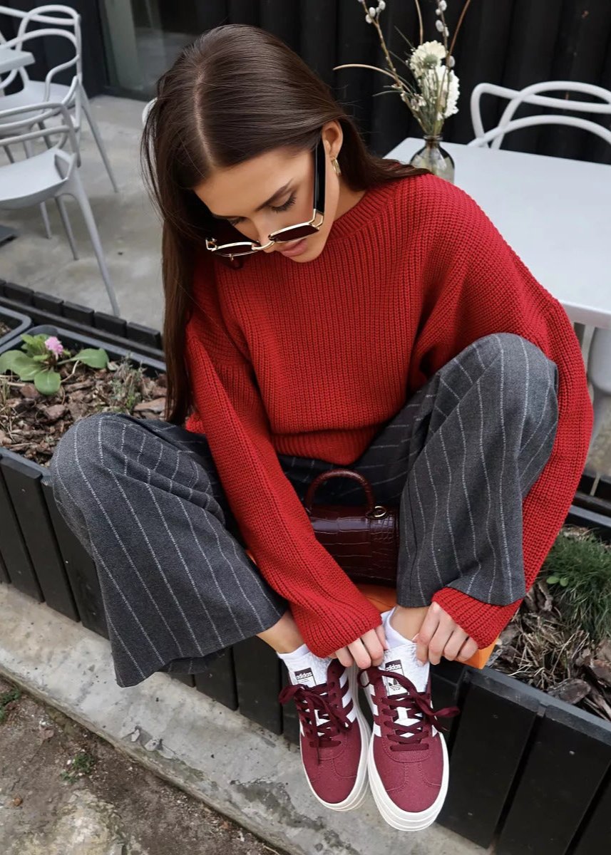Effortlessly - Round Neck Loose Sweater