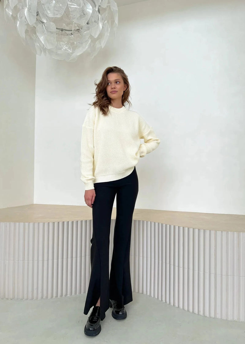Round Neck Loose Sweater