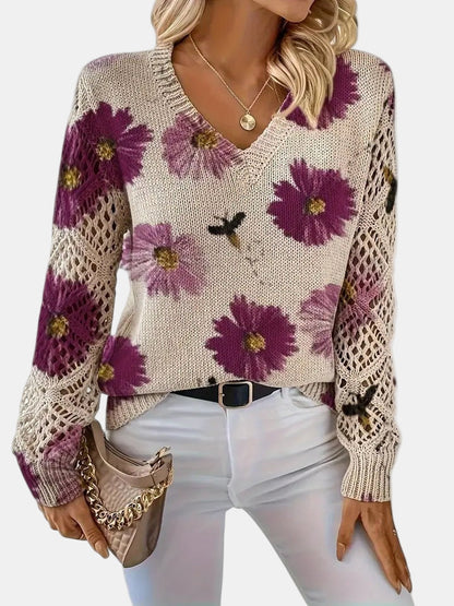Yasmin - Blossom Knit Sweater