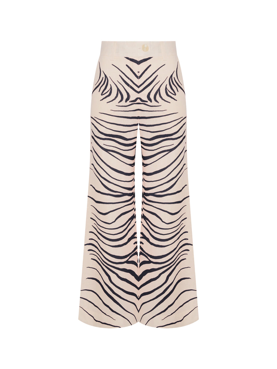 Zebra Print One Piece Swimsuit and Shirt Long Skirt