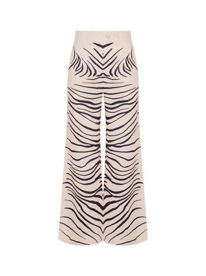 Zebra Print One Piece Swimsuit and Shirt Long Skirt