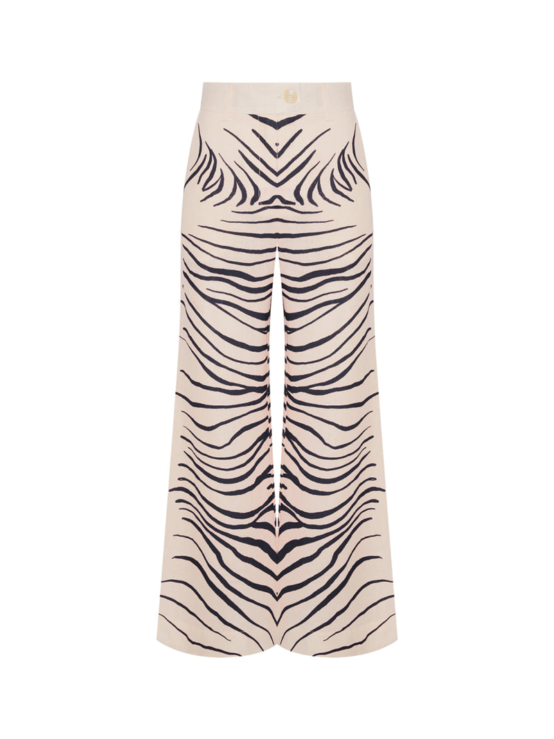 Zebra Print One Piece Swimsuit and Shirt Long Skirt