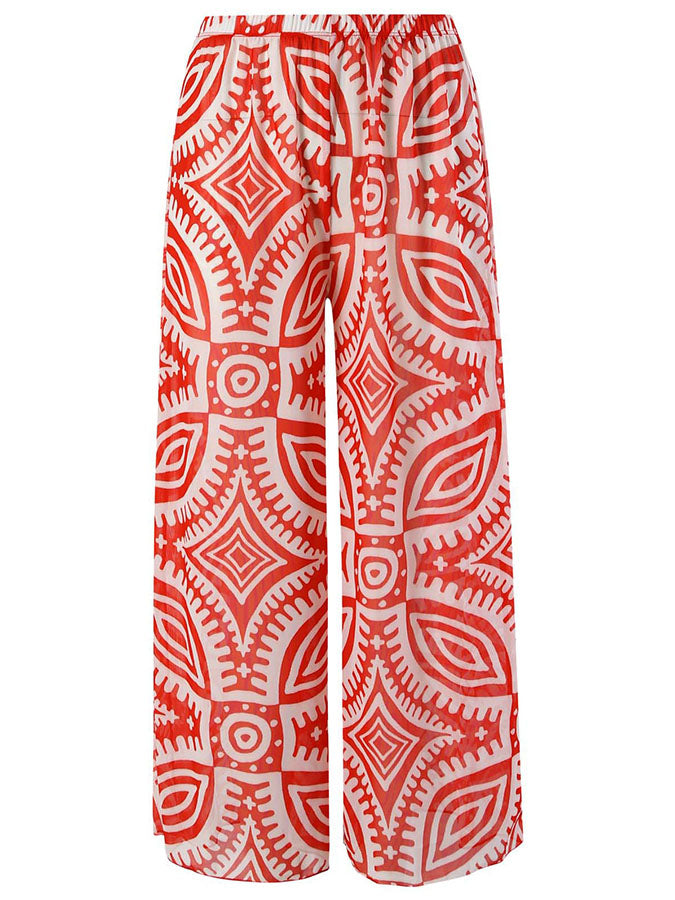 Printed One Piece and Pants Suits