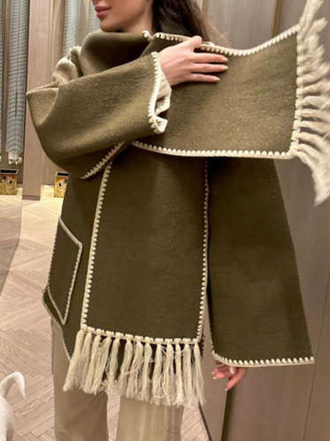Scarf Tassel Coats