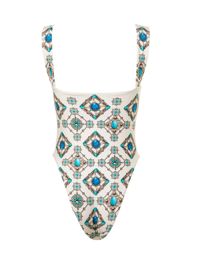Jewelry Printed Bikini and Skirt or Pants