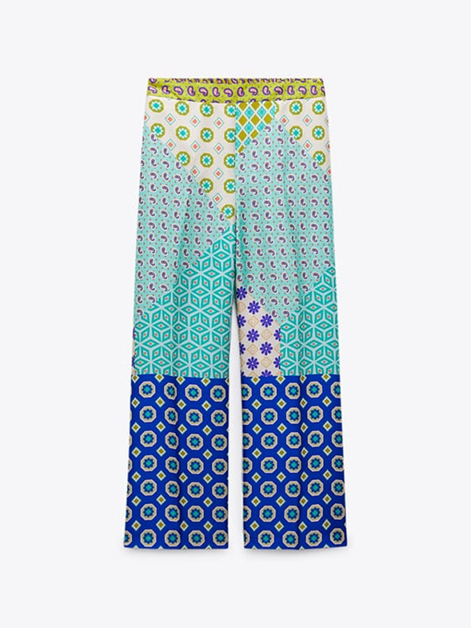 Printed Long Sleeves Shirt and Pants Sets